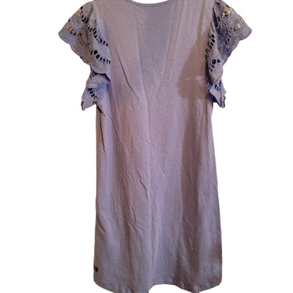 Matilda Jane - Blue eyelet sleeve dress - size small - Picture 7 of 9